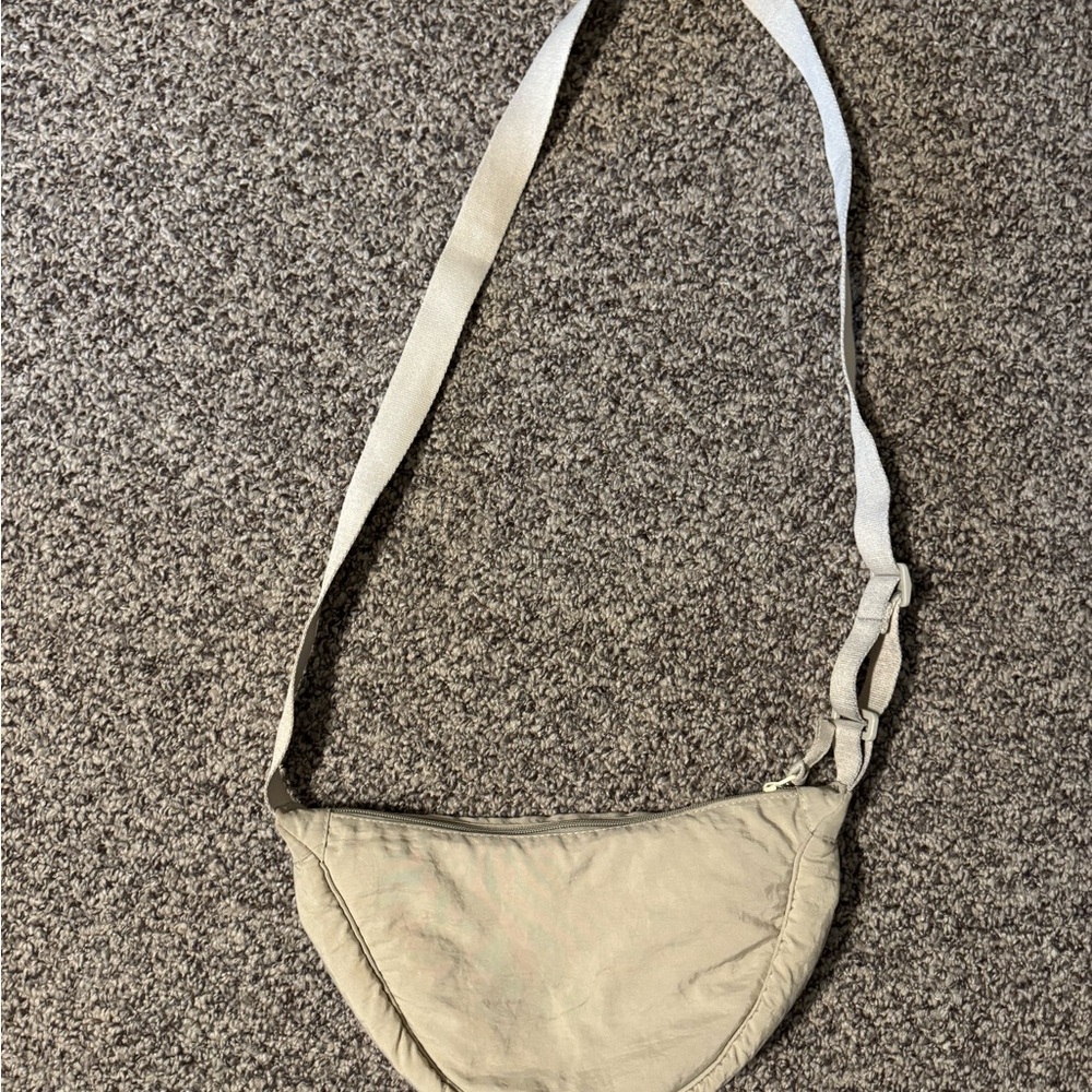 Stylish Cream Crossbody Bag
